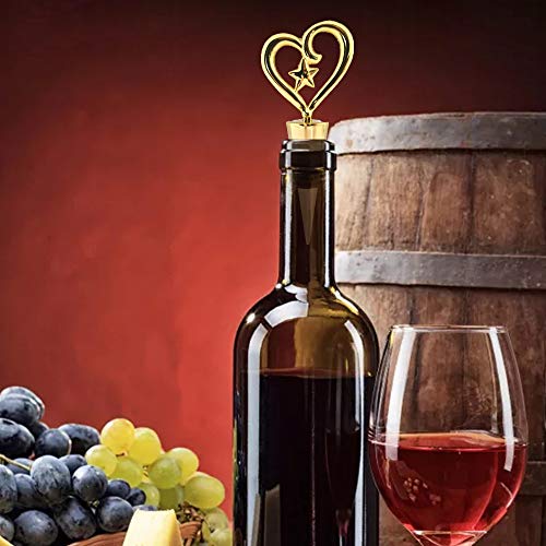Cyleibe Wine Stopper, Heat Shaped with Star Wine Bottle Stoppers