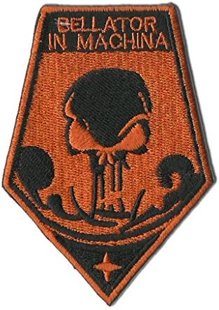 X-Com Bellator in Machina 2.5"x3.5" Logo Sew Ironed On Badge Embroidery Applique Patch