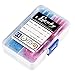 50pcs Heat Shrink Butt Connectors, Sopoby Waterproof Wire Connectors Insulated Crimp Electrical Terminals Marine Automotive (30Red 20Blue)