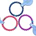 3 Glitter Perfect Balance Stretch Elements Beaded Bracelet Multi-pack - Medium Size