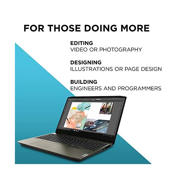 Lenovo IdeaPad Creator 5 15.6 Inch FHD Laptop - (Intel Core i5, 8GB RAM, 256 GB SSD, GTX 1650 Graphics, Windows 10 Home…