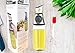 CECIMALL 17 Oz Olive Oil Dispenser with No Drip Bottle Spout, Oil Glass Bottle for Kitchen