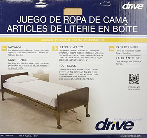 4 Drive+Medical+15030HBC+Hospital+Bedding