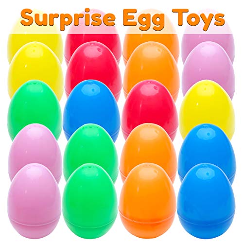 20 Easter Egg Toys Surprise with Fun Finger Puppets Inside Animal