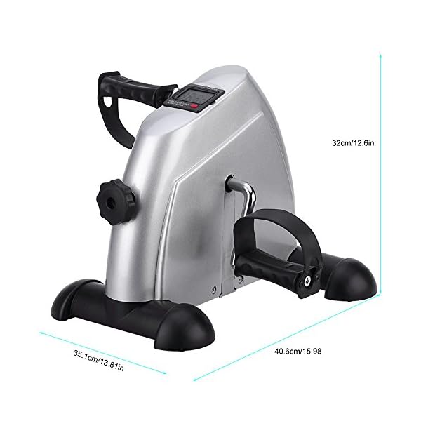 himaly-Mini-Exercise-Bike-Portable-Home-Pedal-Exerciser-Gym-Fitness-Leg-Arm-Training-Adjustable-Resistance-with-LCD-Display-for-Women-and-Men Mini Exercise Bike Pedal Exerciser Portable Home Office Leg Arm foot Cycle Bike with LCD Display & Adjustable Resistance…