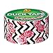 Duck Brand 283927 Printed Duct Tape, Flower Chevron, 1.88 Inches x 10 Yards, Single Roll
