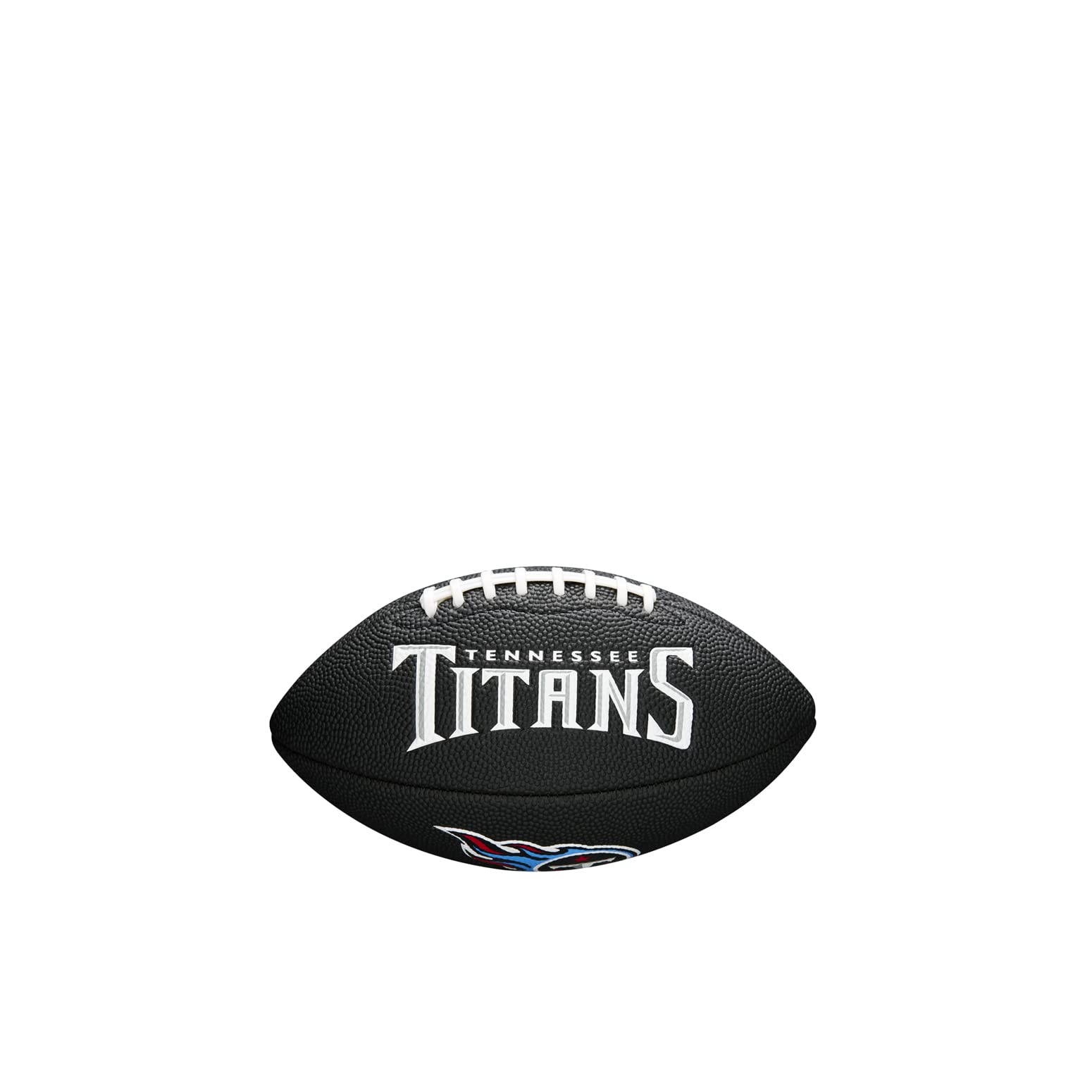 Wilson American Football MINI NFL TEAM SOFT TOUCH, Soft Touch-Blended Leather, Black