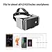 GenBasic Compact Folding Virtual Reality VR Headset - Light 3D Viewer for Android Cardboard and iPhone VR