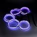 SOLMORE 5 X 1 Metre EL Wire Neon Glowing Strobing Light Waterproof LED Strip Electroluminescent Wire Kit for Halloween Party Xmas Indoor Outdoor Decoration (Purple)