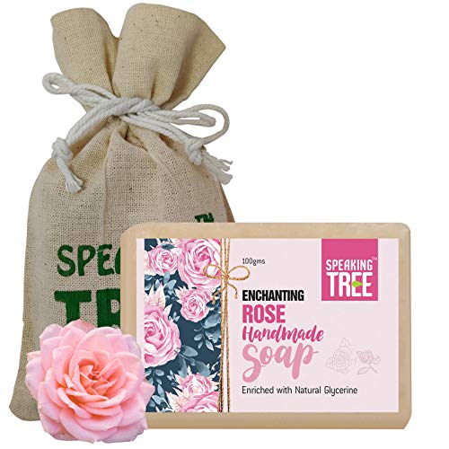 Speaking Tree Enchanting Rose Handmade Soap (100gms)