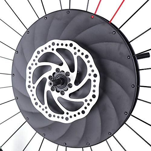 SHZICMY Electric Bicycle Motor Conversion Kit Electric Bicycle Front Wheel Conversion Kit Ebike Hub Motor E-Bike Conversion Kit Cycling Motor 36V for 26 Inch Front Wheel (US Stock) - Thumbnail 4