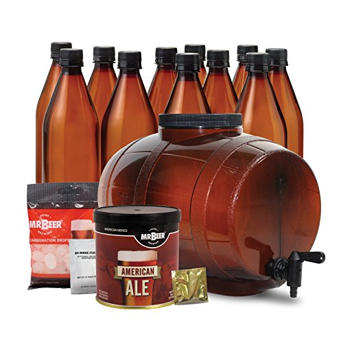 Mr. Beer American Lager Craft Beer Making Kit Home Brewing Supplies