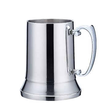 Amazon Co Jp 真空 断熱 ステンレス ビール ジョッキ おしゃれ