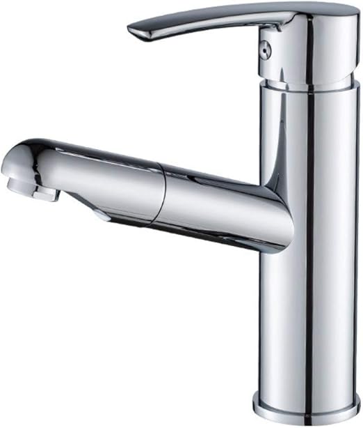 Grifo de Lavabo Baño Grifo Durable Agujero De Cobre Completo De La