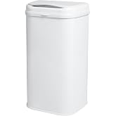 Ubbi Adult Diaper Pail, 13-Gallon Stainless Steel Incontinence Disposal Bin | Odor Locking Trash Can for Adult Diapers, Elderly Care &amp; Caregivers, No Special Bags Required, White