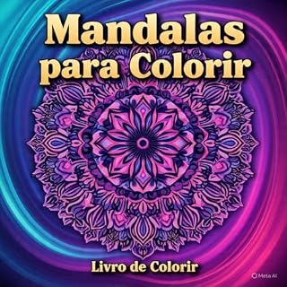 Livro Mandala : Colorir