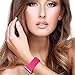 Bandx Sport Band Compatible with Smart Watch Band, Soft Silicone Replacement Bands Compatible with Iwatch Series 5,4,3,2,1 (38mm(40mm)-S/M, Barbie Pink)