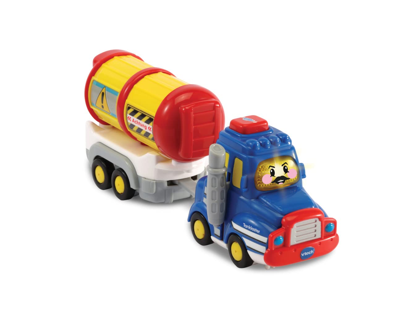 Vtech 80-540204 Tut Tut Baby Speedster Tank Truck & Trailer