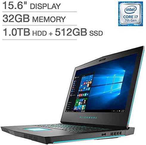 Alienware 15.6" Gaming Laptop, Intel Core i7, 8GB GeForce GTX 1070 - Windows 10 Professional