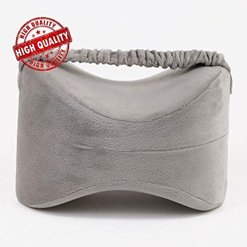 Knee Pillow For Sleeping, Help Knee Lift Pillow- Orthopedic Separator for Sciatica, Pregnancy, Leg and Hip Pain Relief - Recommended By Doctors, Sports Coaches