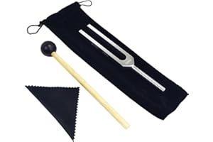 Miwayer Professional 528 Hz Tuning Forks for Healing, Medical, and Music - Multi-Frequency Tuning Fork Kit for Sound Therapy,
