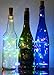 Set of 6 Multi-color Wine Bottle Cork Lights Copper wire String Lights, AnSaw 20LEDs Starry Light for Bottle DIY Party Décor