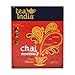 Tea India Chai Moments Masala Chai Tea Instant Latte Mix Flavorful Blend Of Premium Black Tea & Natural Ingredients Traditional Indian Caffeinated Tea Individually wrapped 10 Sachets Pack of 6