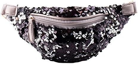 sequins fanny pack