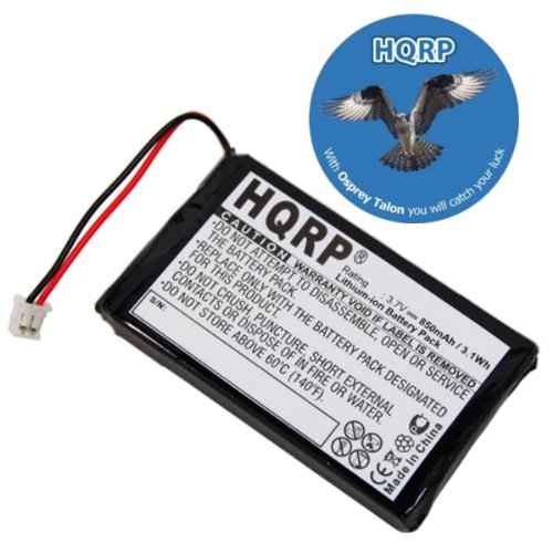 HQRP Battery compatible with RTI T1, T1B, T2+, T2B, T2C, T2Cs, T3, Theater-Touch Universal System Controller/Remote Control plus HQRP Coaster