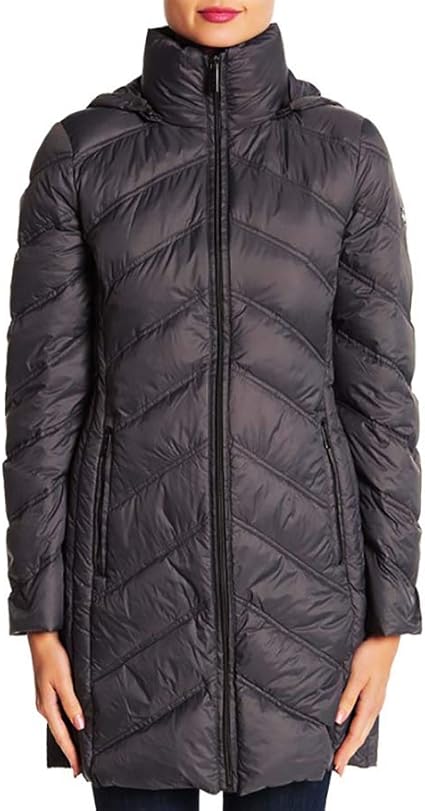 michael kors plus size packable down coat