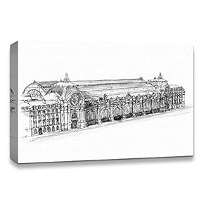 Freehand Sketching of Scenery Pictures Home Wall for...