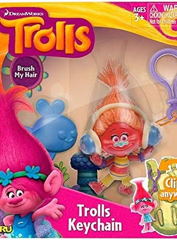 Trolls Medium Keychain (DJ Suki)