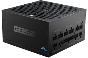 SAMA G850 Fully Modular Power Supply – 850W 80 Plus Gold Efficiency – ATX 3.1 & PCIe 5.1 Compatible – 12V-2x6 GPU Connector –