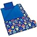 Wildkin Kids Sleeping Bag – Roll-Up Design with Storage Bag for School, Travel & Camping - Robots