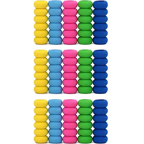 Sumind 50 pieces pencil grip foam pencil grips soft comfort pen p…