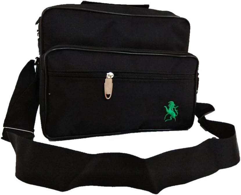 DARA Cross Body Sling Shoulder Side Bag for Men/Women Multipurpose (Black) (15 liters)