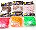 Loom Rubber Bands Refills for Loom Rainbow Bracelet Dress Making Skin Tone 500 Bands + 25 Plastic Clasps (Flesh Skin Color)