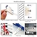 50 Pack Adjustable Cable Clips, 3M-Adhesive Nylon Cable Clamps Wire Clips with Optional Screw Mount for Wire and Cable Management