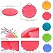 INNERNEED Food-Grade Silicone Non Stick Dishwashing Brush Kitchen Dish Cleaning (5 mix color)