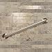 ALUONI Concealed Mount Safety Bath and Shower Grab Bar, Bright Stainless Steel (1-1/4-Inch by 16-Inch)