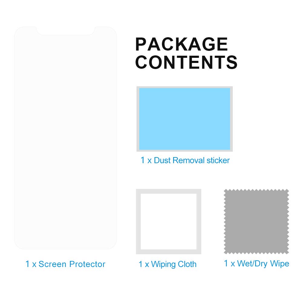 EyeO2 Screen Protector for iPhone XS Max 6.5\