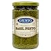 Giusto Sapore Basil Pesto Spreads 9.8oz - All Natural Non GMO Italian Premium Gourmet Brand - Made in Italy and Family Owned