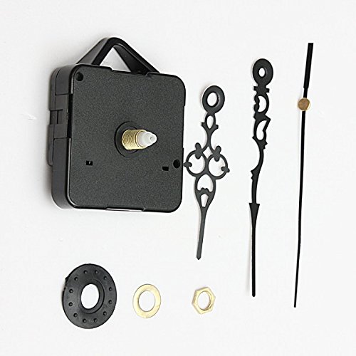Black-Hands-DIY-Quartz-Wall-Clock-Spindle-Movement-Repair-Parts