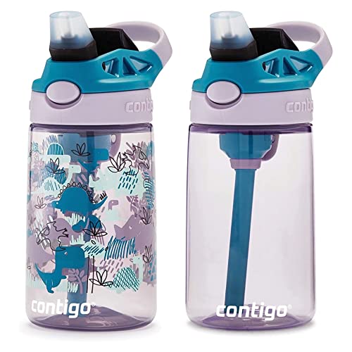 Contigo Aubrey Kids Cleanable Water Bottle with Silicone Straw and