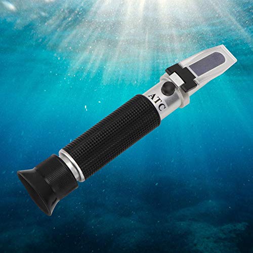 image for Wal front Salinity Refractometer, Salinity Refractometer for Seawater/