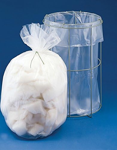 Bel-Art Clavies Transparent Autoclavable Bags, 2 mil Thick, 5" W x 12" H, Polypropylene, 100/PK