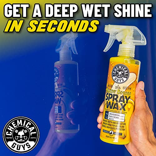 Chemical Guys Swift Wipe Sprayable Waterless Car Wash, Easily Clean - Just Spray & Wipe, Safe for Cars, Trucks, Motorcycles, RVs & More, 473 ml