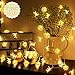 Moon String Light, Star String Light, LED Party Birthday Decoration Lights Waterproof Battery Operated Outdoor Indoor LED String Light Bedroom Star Fairy String Light Party Birthday Thanksgiving Gifts