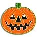 Halloween Pumpkin Jack-O'-Lantern Holiday Lapel Pin 1