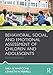 Behavioral, Social, and Emotional Assessment of Children and Adolescents